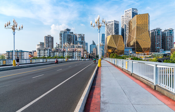 柳州龙城路街景