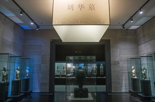 福建博物院刘华墓文物展览