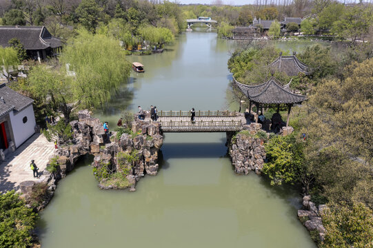 扬州瘦西湖唯美图片下载