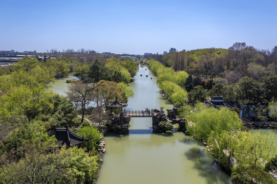 扬州瘦西湖春色