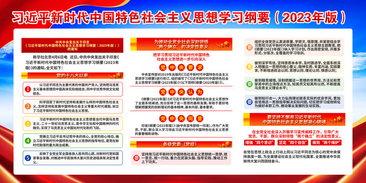 社會主義思想學習綱要