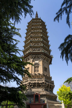 正定古城临济寺