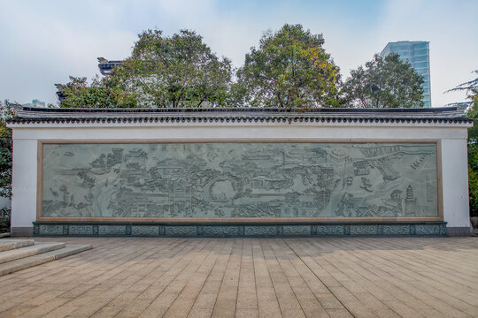 宜兴团氿城市湿地公园石雕