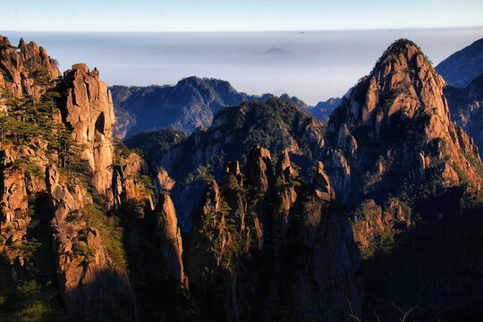 黄山美景意境山水