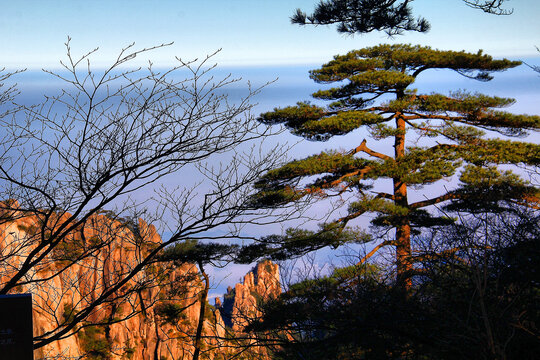 黄山美景意境山水