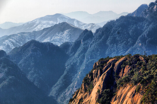 黄山景色