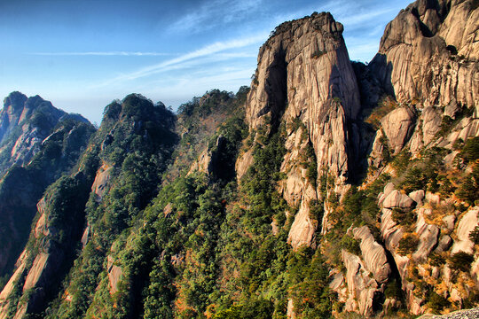 黄山风景奇峰