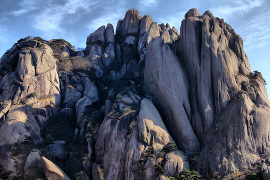 黄山奇峰怪石