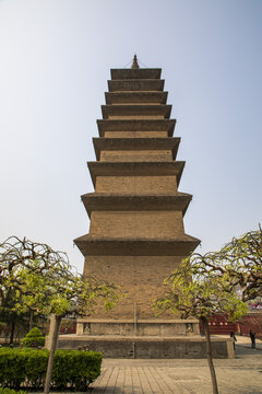 河正定开元寺须弥塔