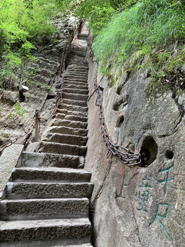 五岳西岳华山风光