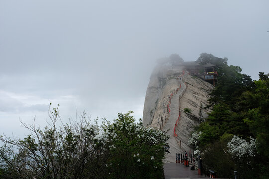 五岳西岳华山风光