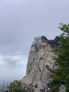 五岳西岳华山风光