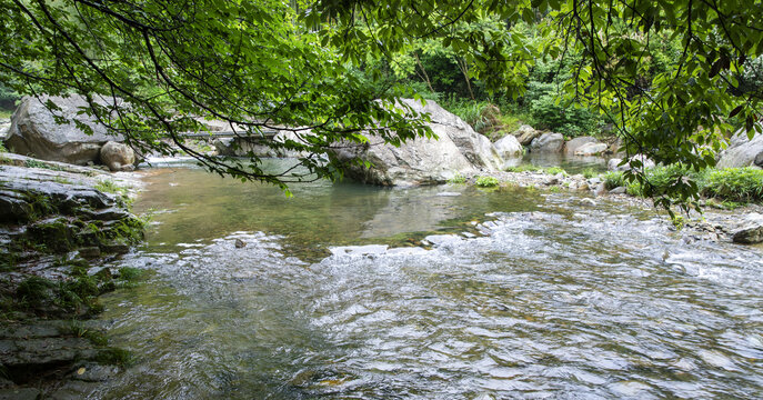 浙东小九寨风光