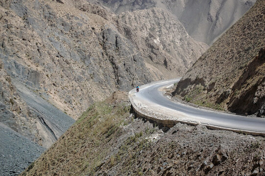 艰险的山路