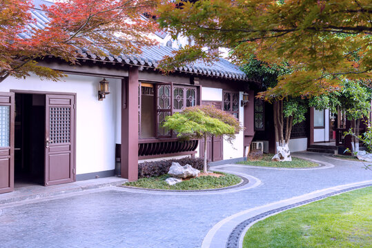 仿古庭院