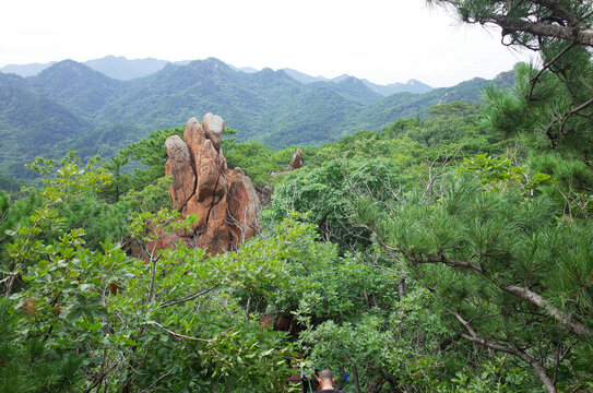 鞍山千山风景区自然风光