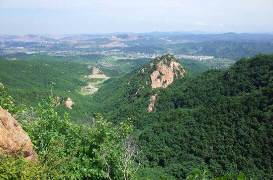 鞍山千山风景区自然风光