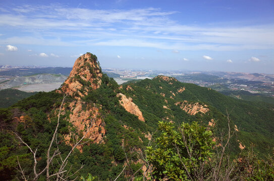 鞍山千山风景区自然风光