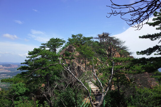 鞍山千山风景区自然风光