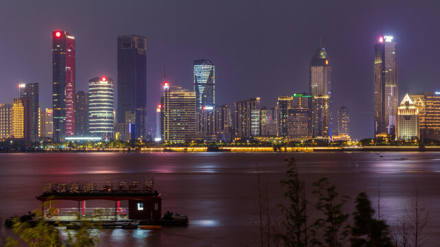 南昌赣江夜景