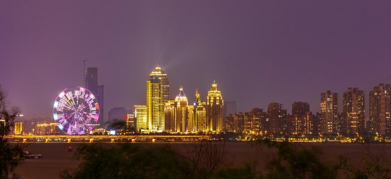 南昌赣江夜景