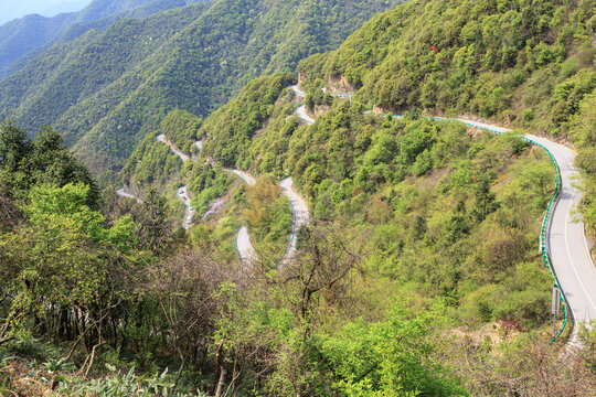 皖南川藏线桃岭段