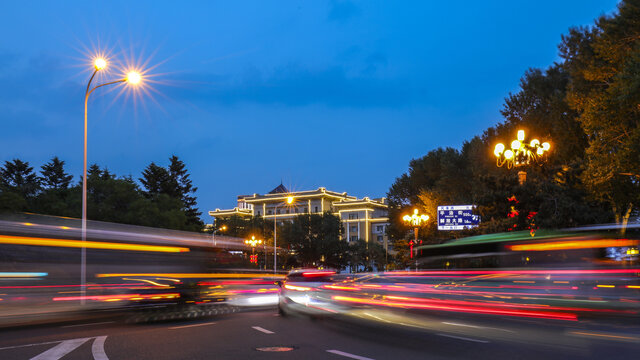 长春夜景