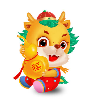 小龍年畫
