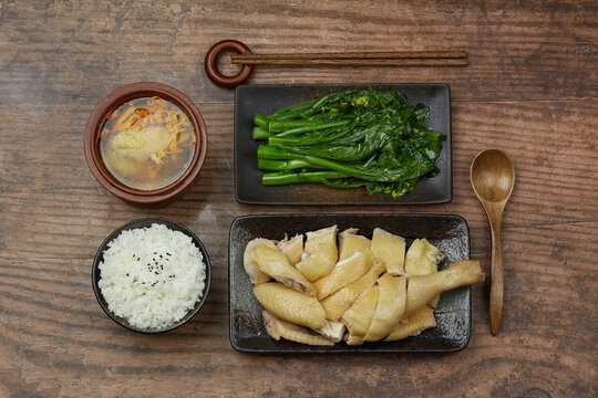 盐焗鸡饭套餐