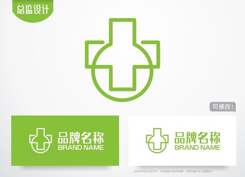 生物实验logo医疗