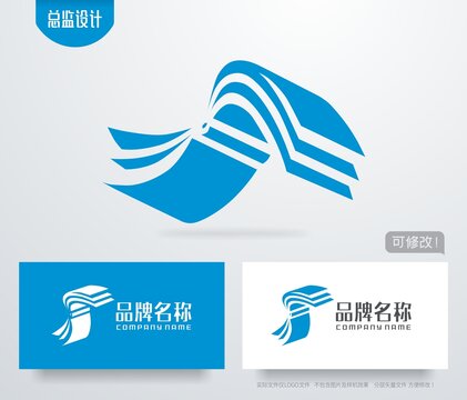 书本logo飞翔