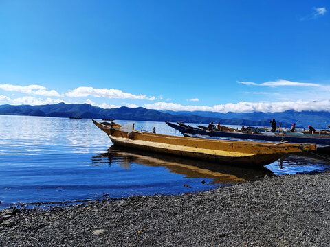 泸沽湖风光