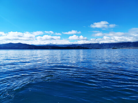 泸沽湖风光