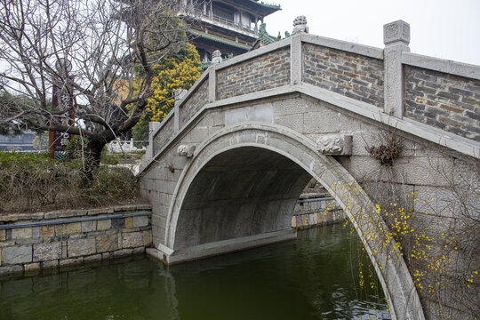 水乡石拱桥