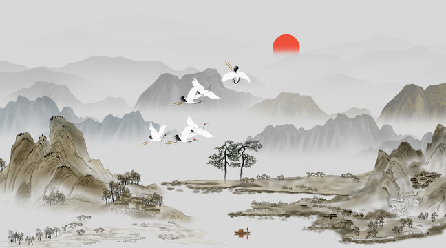 山水畫