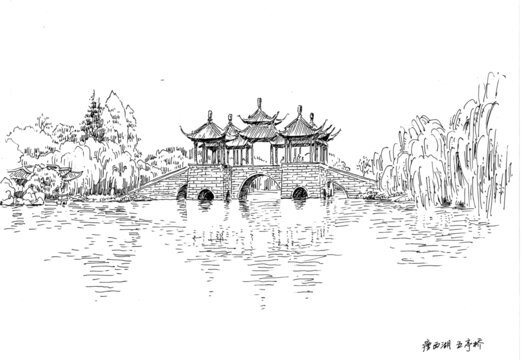 瘦西湖五亭橋