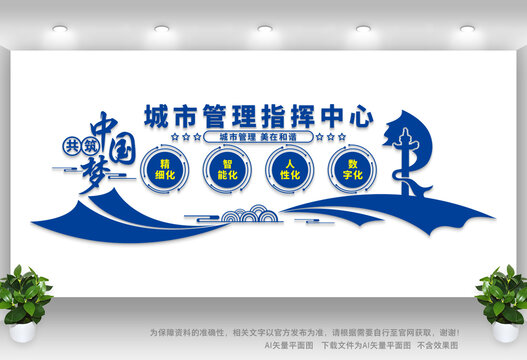 城市管理文化墻