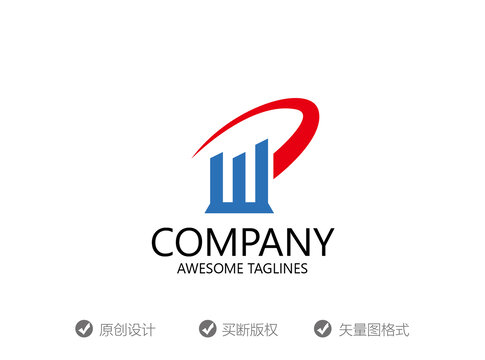 WP英文字母創(chuàng)意標志