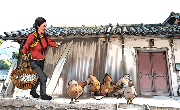 農(nóng)家散養(yǎng)土雞蛋