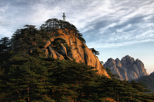 黄山山峦