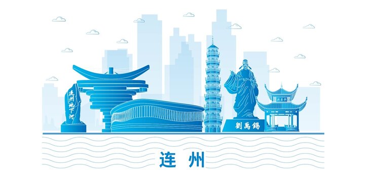 連州市未來科技城市設計素材