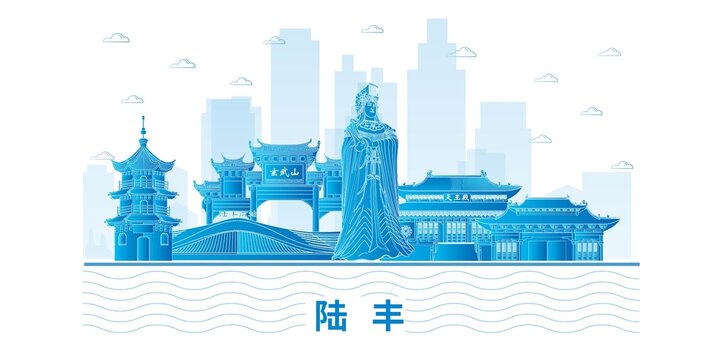 陸豐市未來科技城市設計素材
