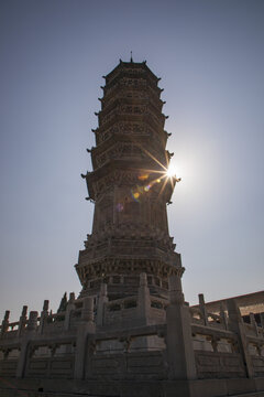 石家庄赵县柏林禅寺塔