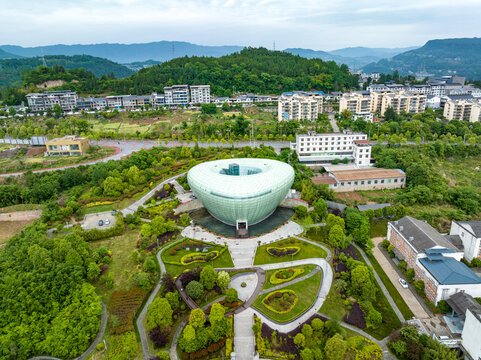 四川巴中通江银耳博物馆建筑