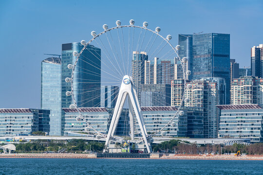 深圳前海欢乐港湾摩天轮