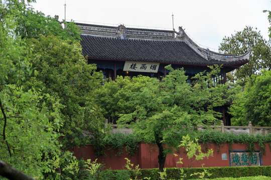 嘉兴南湖烟雨楼