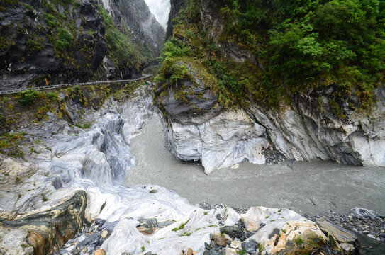 太鲁阁大峡谷风光