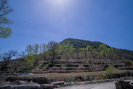 山西山村民居梯田