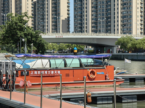 苏州河长风公园码头