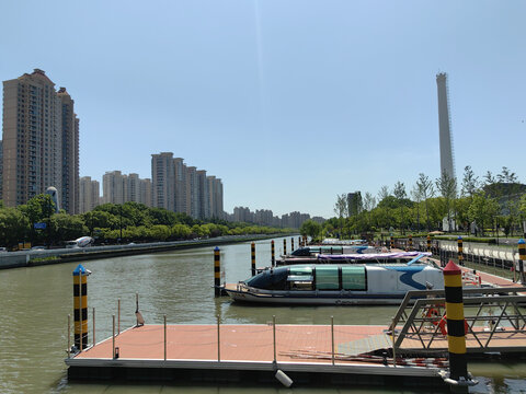 苏州河长风公园码头
